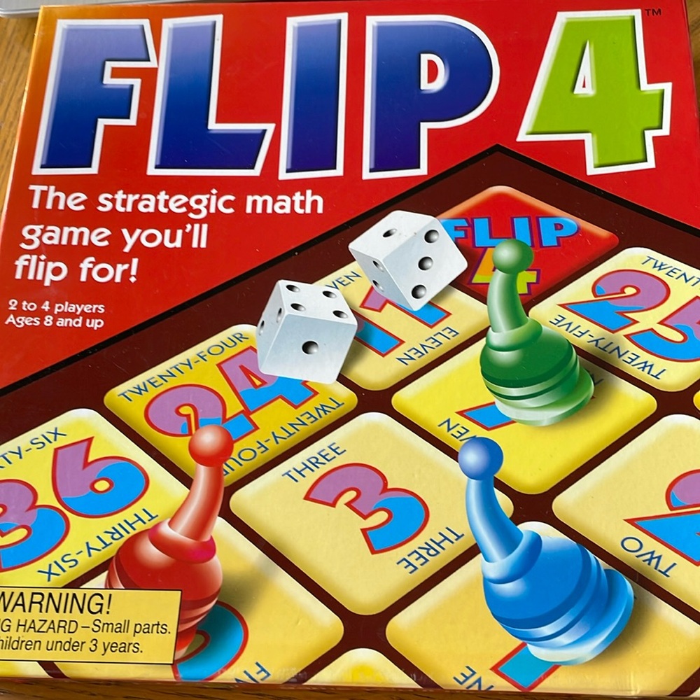 Flip 4 The Strategic Math Game You’ll Flip For!